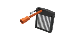 HV APTC heater assembly (without control)