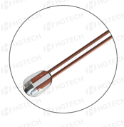 Radial glass-encapsulated (GRT)  thermistor